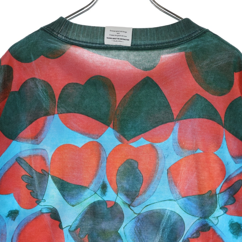 TALKING ABOUT THE ABSTRACTION(トーキング アバウト ザ アブストラクション) 25SS アート レプリカ クルーネック半袖Tシャツ NPT-T-001