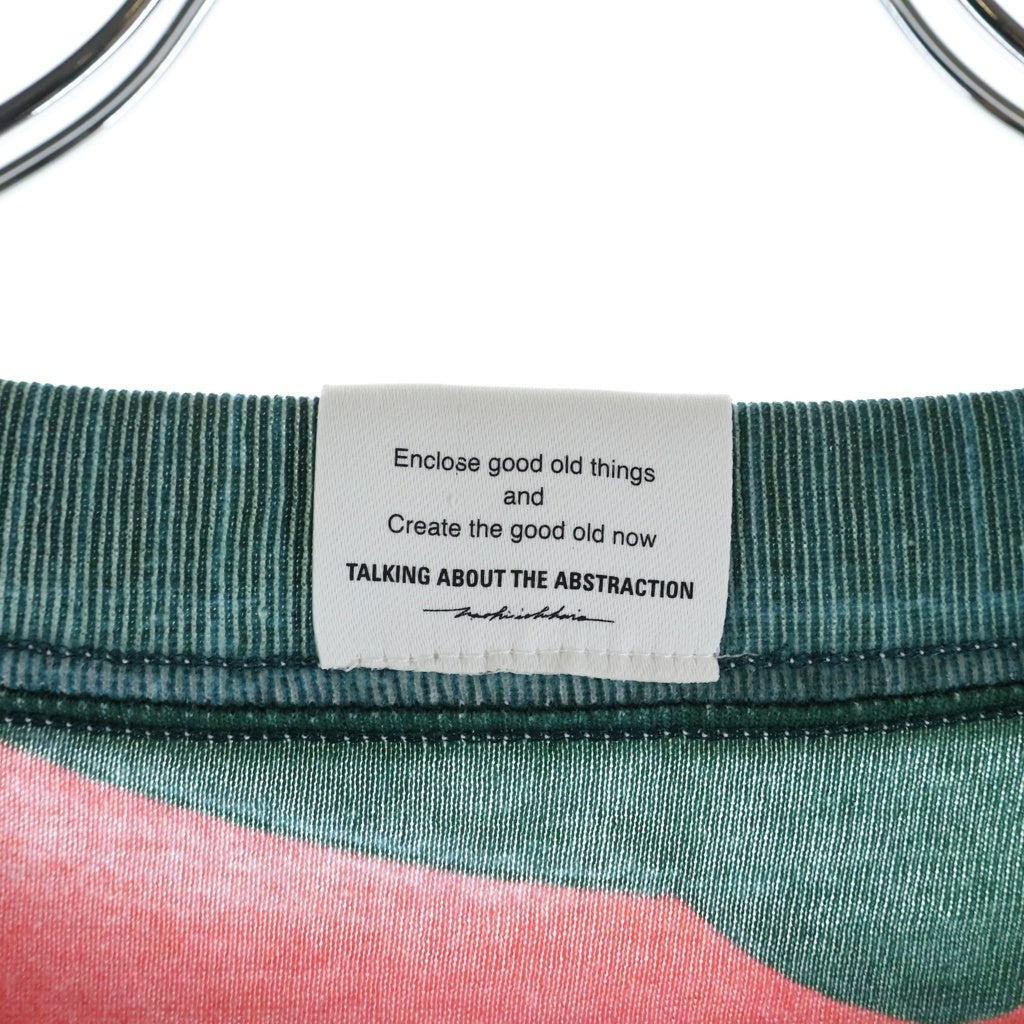 TALKING ABOUT THE ABSTRACTION(トーキング アバウト ザ アブストラクション) 25SS アート レプリカ クルーネック半袖Tシャツ NPT-T-001