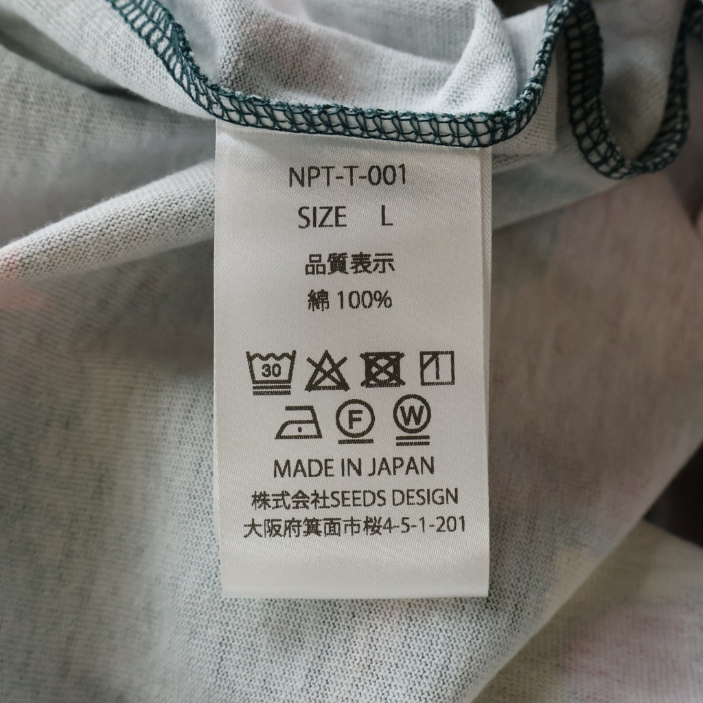TALKING ABOUT THE ABSTRACTION(トーキング アバウト ザ アブストラクション) 25SS アート レプリカ クルーネック半袖Tシャツ NPT-T-001