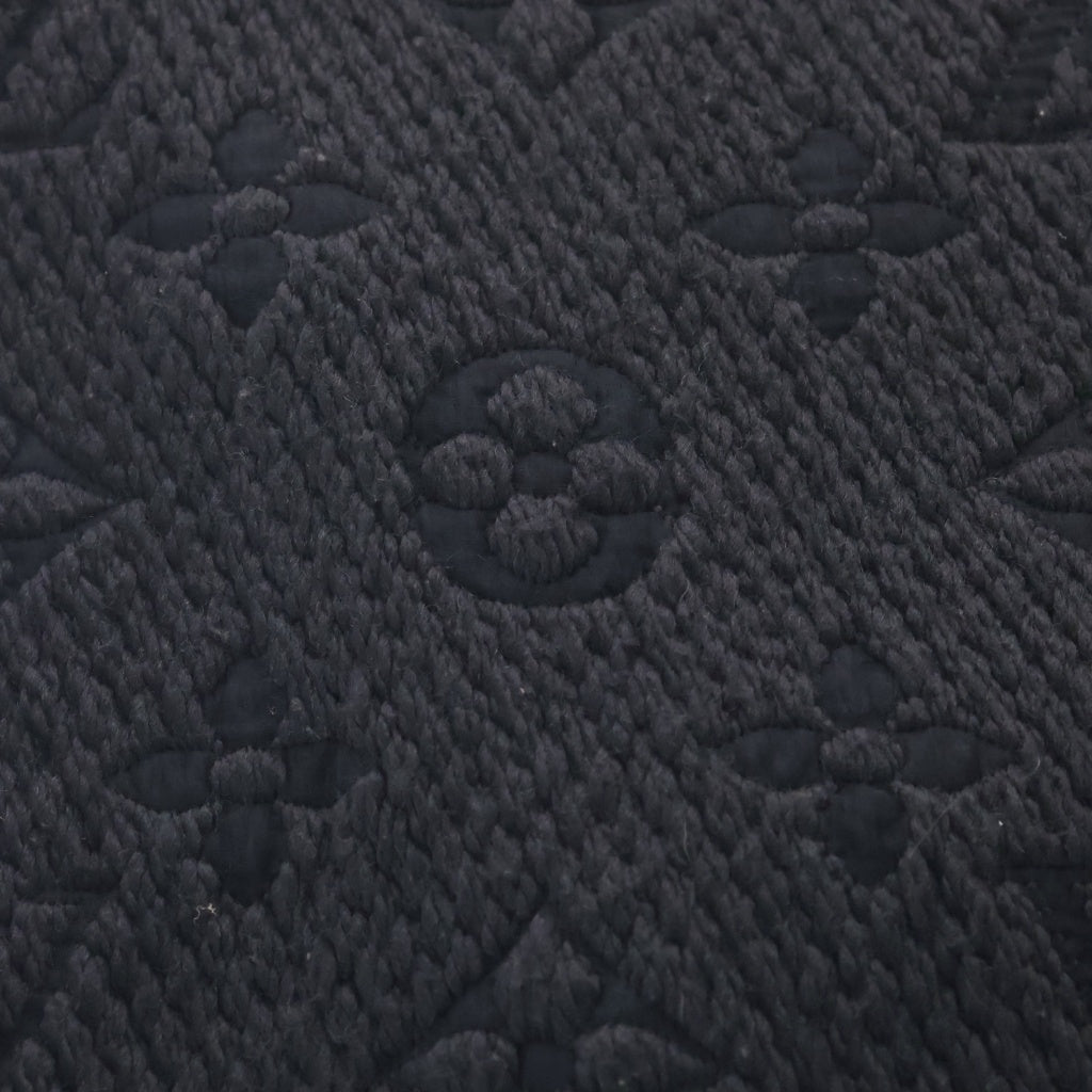 LOUIS VUITTON(ルイヴィトン) ECHARPE LOGOMANIA エシャルプ ロゴマニア ウール マフラーブラック M72431 レディース