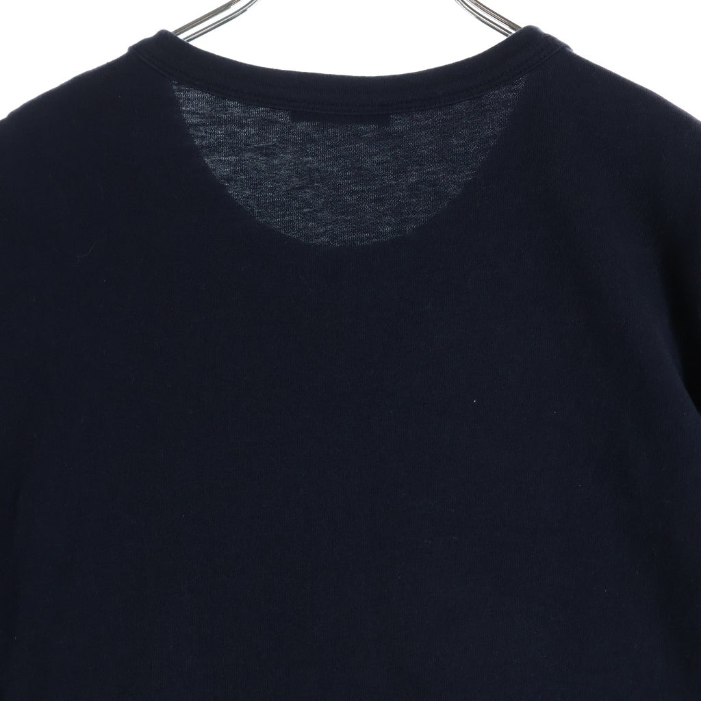 MONCLER(モンクレール) 20SS MAGLIA T-SHIRT フロントプリントクルーネック半袖Tシャツカットソー ネイビー F20918C75410