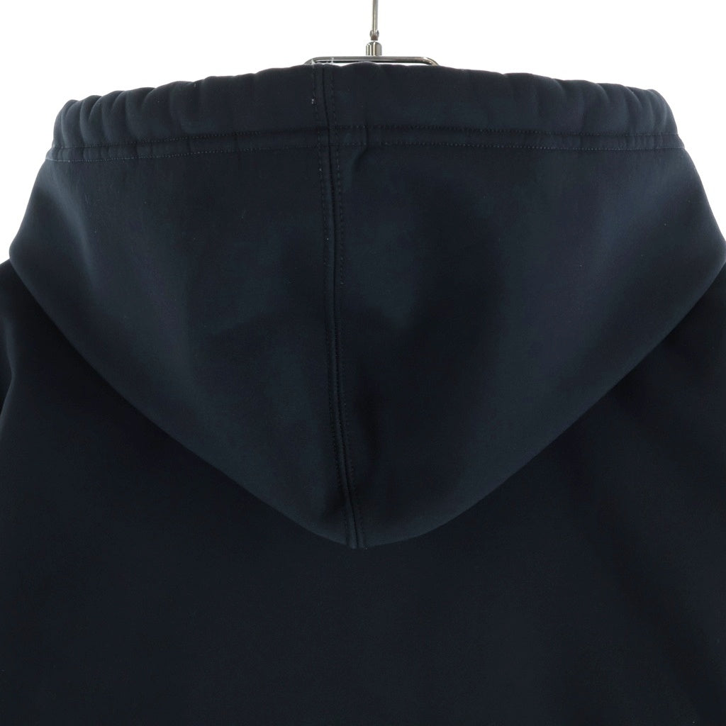 SUPREME(シュプリーム) 19AW WINDSTOPPER Zip Up Hooded Sweatshirt スモールボックスロゴ ウィンドストッパー ポリエステル ジップアップパーカー ブラック