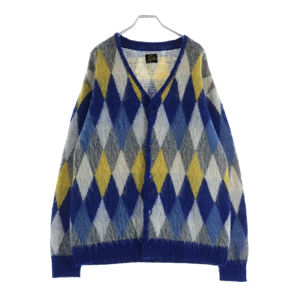 Needles(ニードルス) 22AW ×LOFTMAN 別注 MOHAIR CARDIGAN アーガイル 