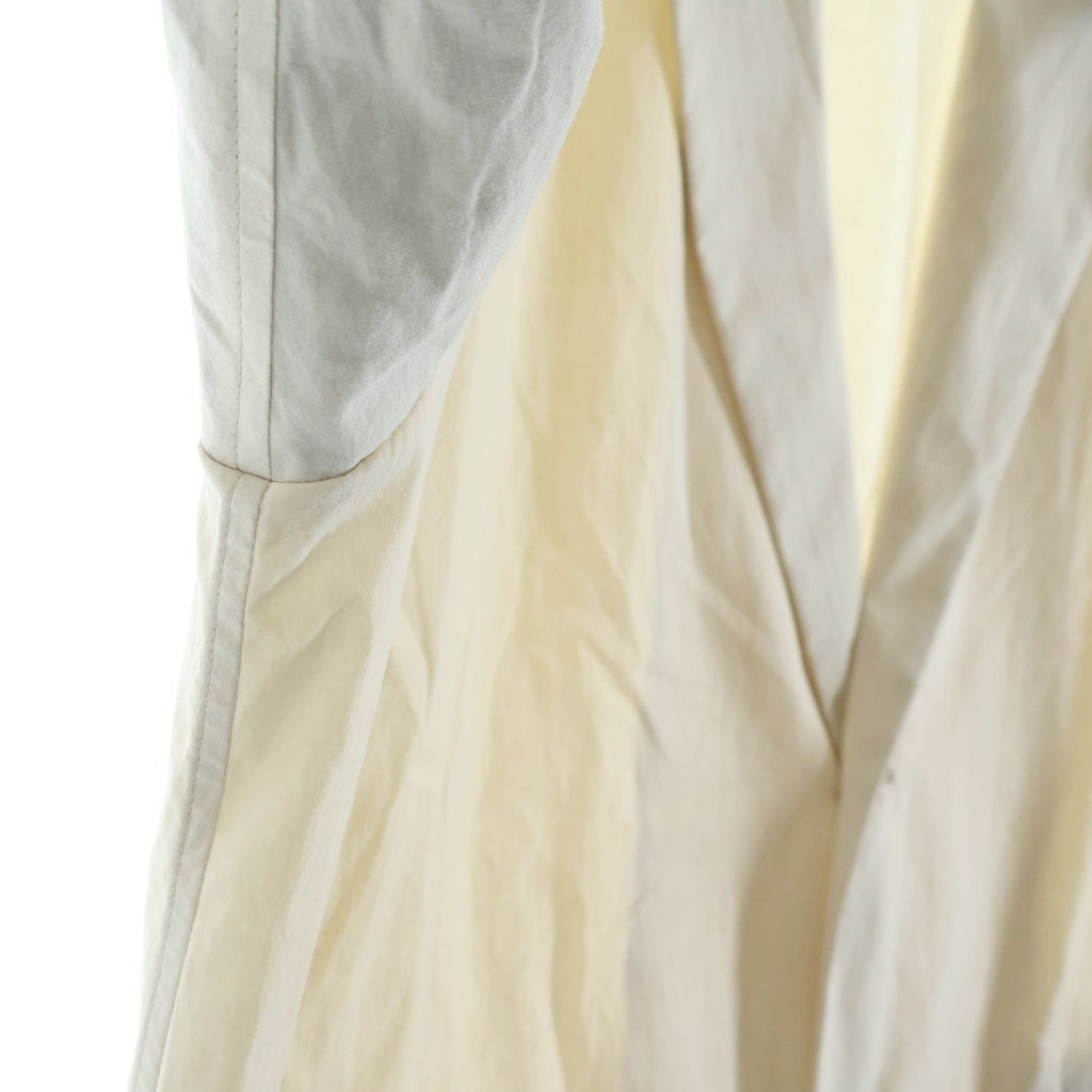 Y's(ワイズ) COTTON BROAD BIG JACKET コットン ブロード ビッグ シングルテーラードジャケット レディース ベージュ YK-J12-014