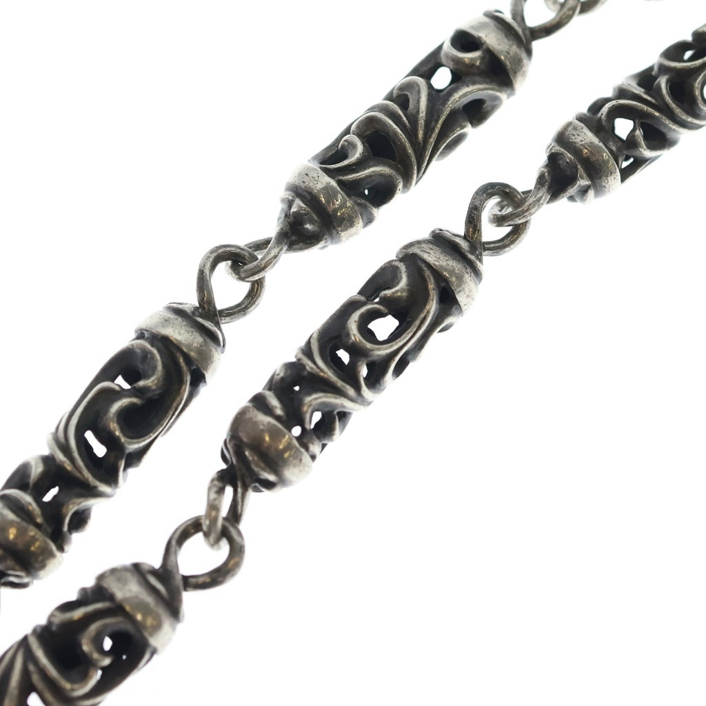 CHROME HEARTS(クロムハーツ) 11LINK ROLLER LONG-T オールド 2クリップ ロングローラー ウォレットチェーン シルバー