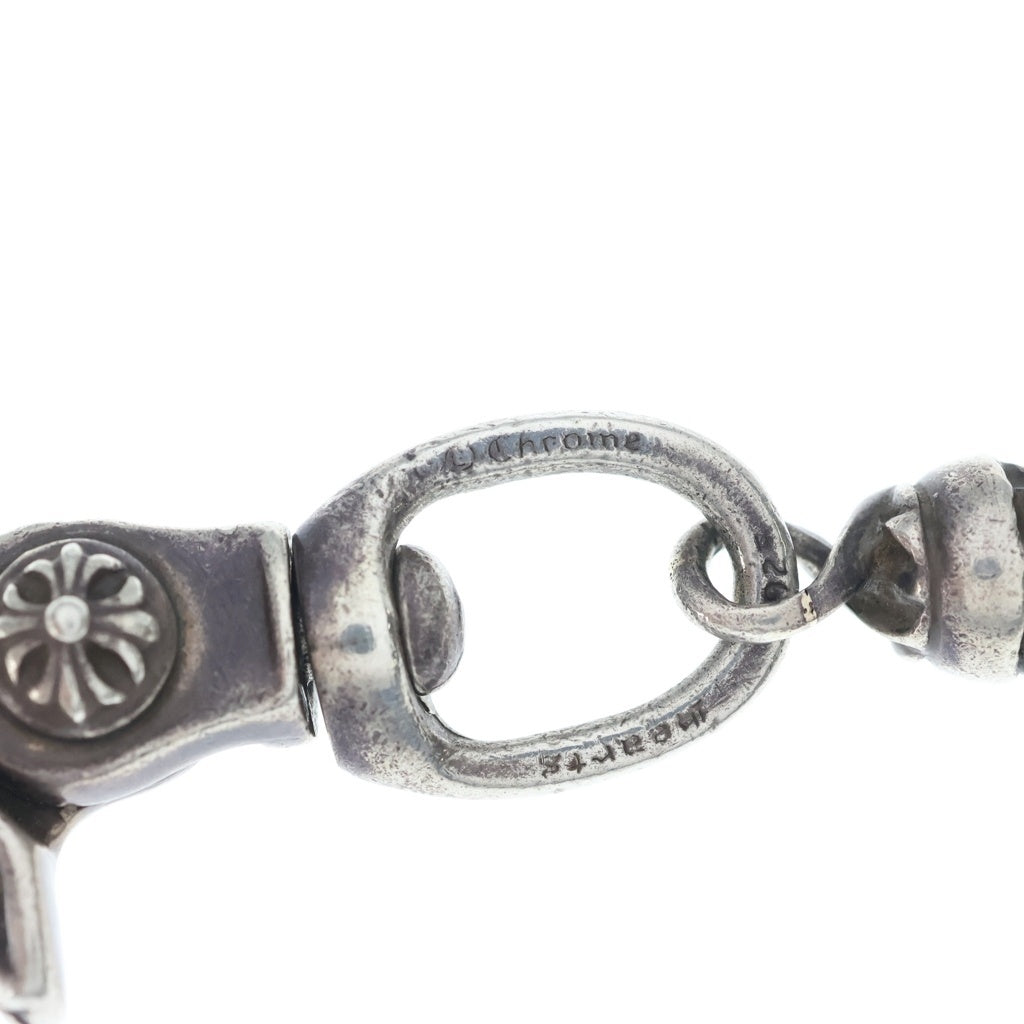 CHROME HEARTS(クロムハーツ) 11LINK ROLLER LONG-T オールド 2クリップ ロングローラー ウォレットチェーン シルバー