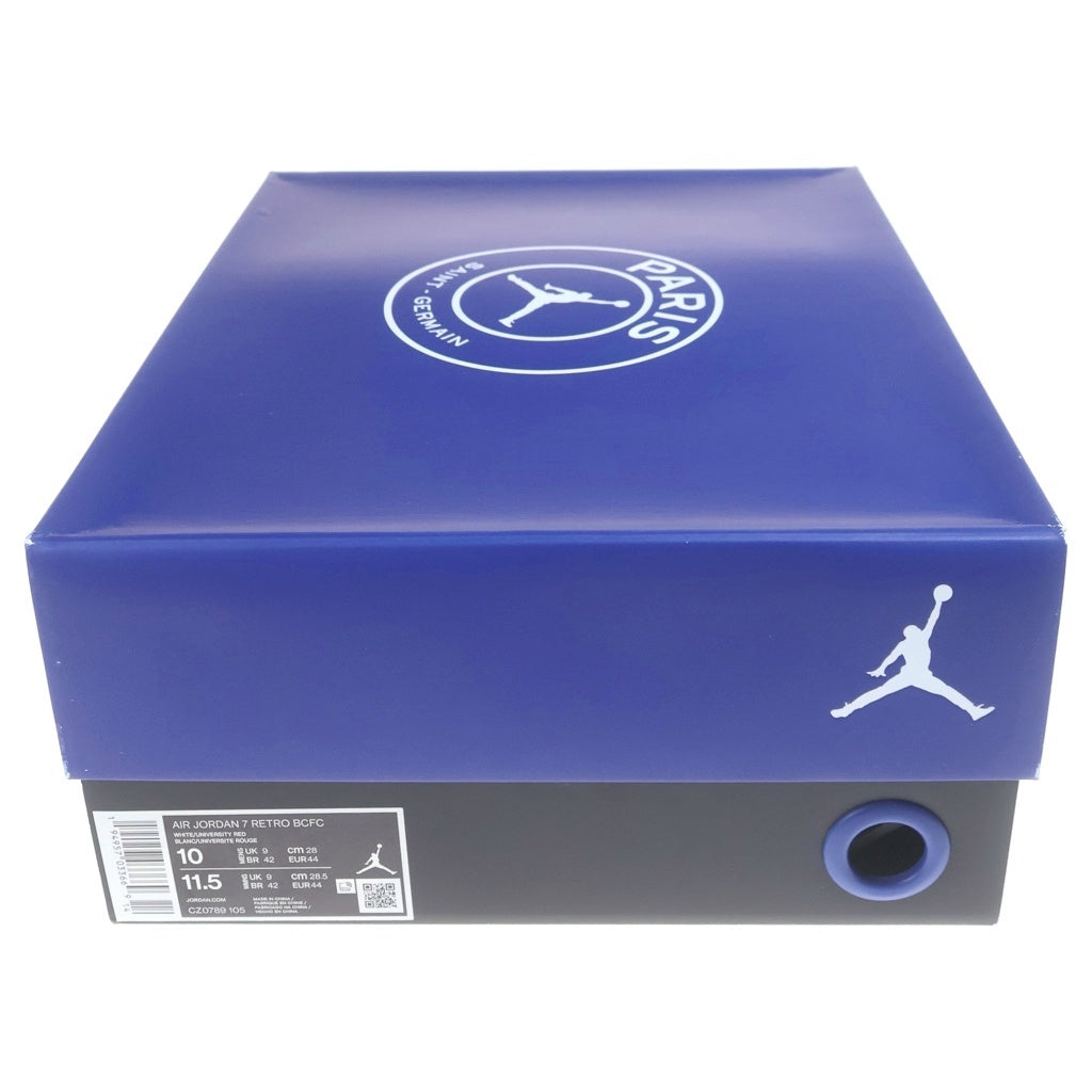 NIKE(ナイキ) ×PSG AIR JORDAN 7 RETRO パリサンジェルマン エアジョーダン7 レトロ ハイカットスニーカー シューズ ホワイト US10/28cm CZ0789-105