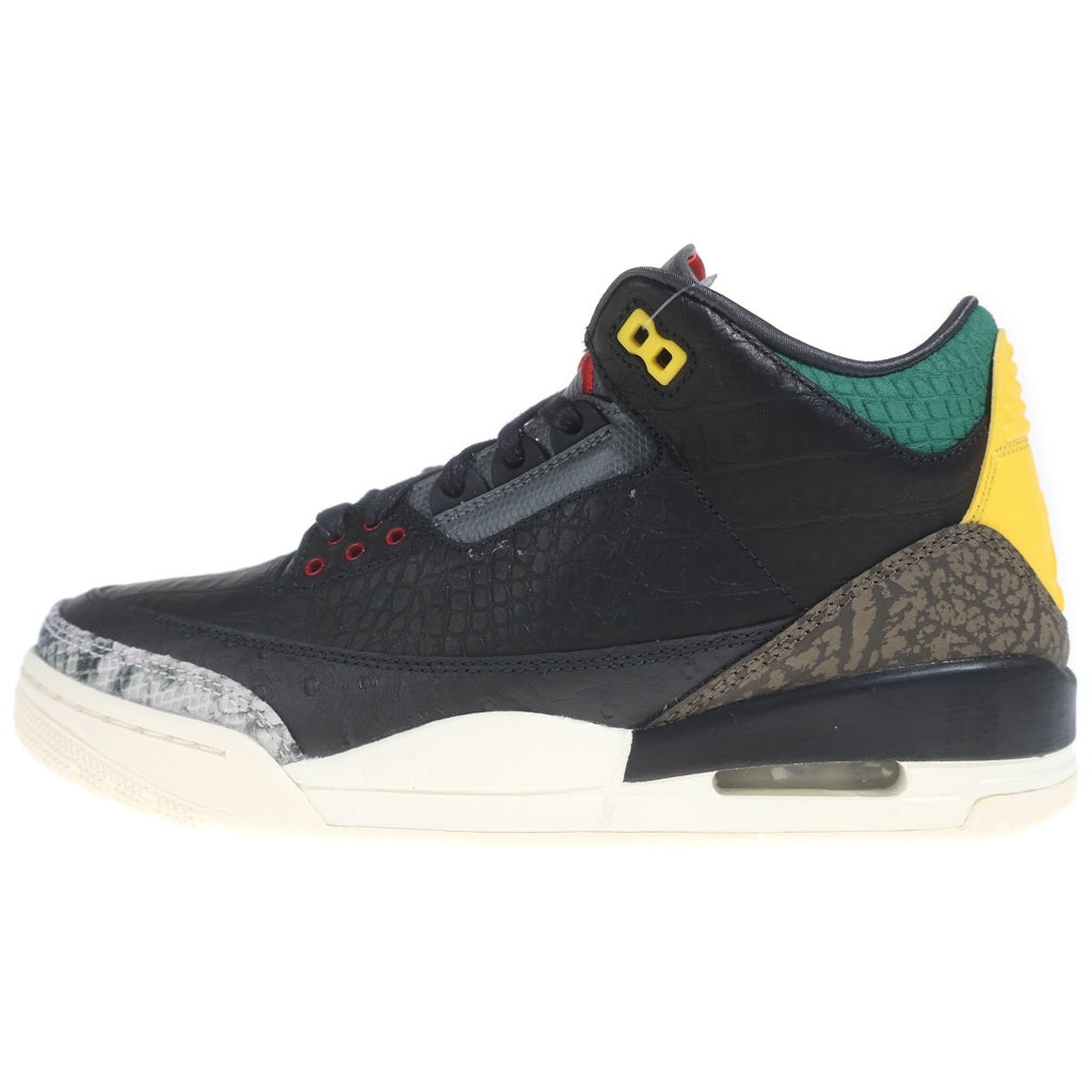 NIKE(ナイキ) AIR JORDAN 3 RETRO SE QS ANIMAL INSTINCT 2.0 エアジョーダン3 アニマルインスティンクト 2.0 ハイカットスニーカー マルチ US9/27cm CV3583-003