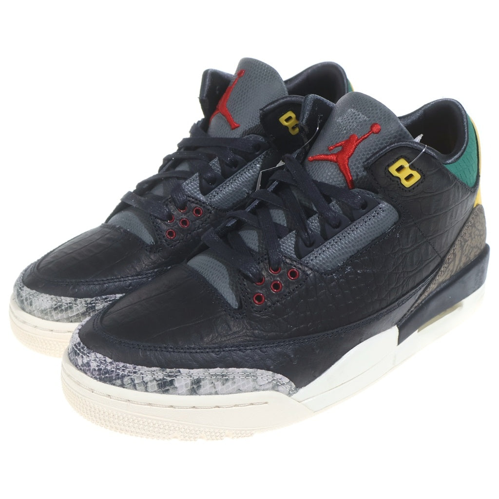 NIKE(ナイキ) AIR JORDAN 3 RETRO SE QS ANIMAL INSTINCT 2.0 エアジョーダン3 アニマルインスティンクト 2.0 ハイカットスニーカー マルチ US9/27cm CV3583-003
