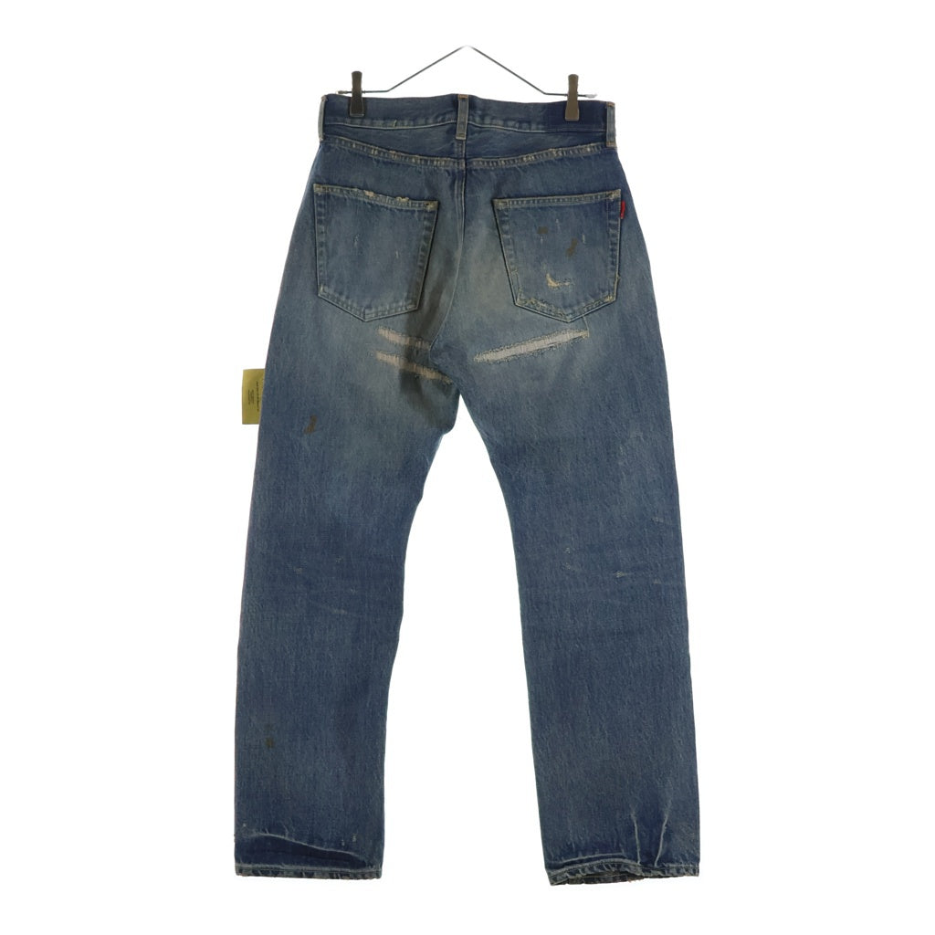 UNDERCOVER(アンダーカバー) 26SS BUT BEAUTIFUL DAMEGED DENIM PANTS バットビューティフル ダメージ加工 デニムパンツ インディゴ UC1F4503-1
