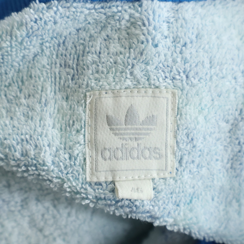 adidas(アディダス) CALENDAR GIRLS 83 カレンダーガール83 ジップアップ パイル素材 トラックジャケット ジャージ ブルー