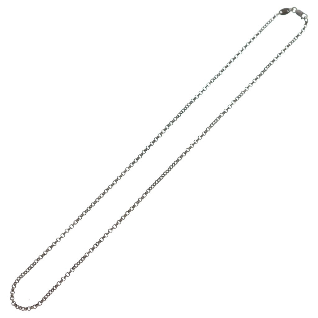CHROME HEARTS(クロムハーツ) NECKCHAIN R18 ロールチェーンネックレス 18inch シルバー BCA083