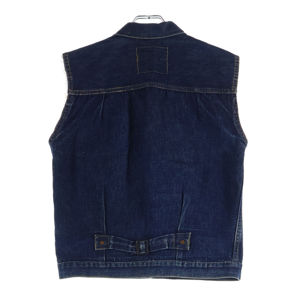 Levi's(リーバイス) 40S-50S VINTAGE 506XX 1st 片面タブ ボタン裏ツメ刻印 均等V カットオフ ヴィンテージ デニムトラッカージャケット インディゴ
