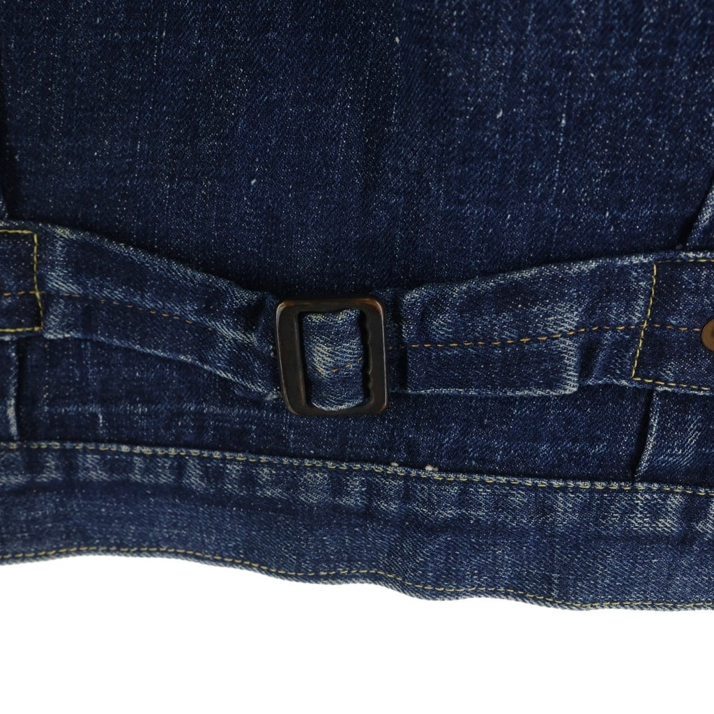 Levi's(リーバイス) 40S-50S VINTAGE 506XX 1st 片面タブ ボタン裏ツメ刻印 均等V カットオフ ヴィンテージ デニムトラッカージャケット インディゴ
