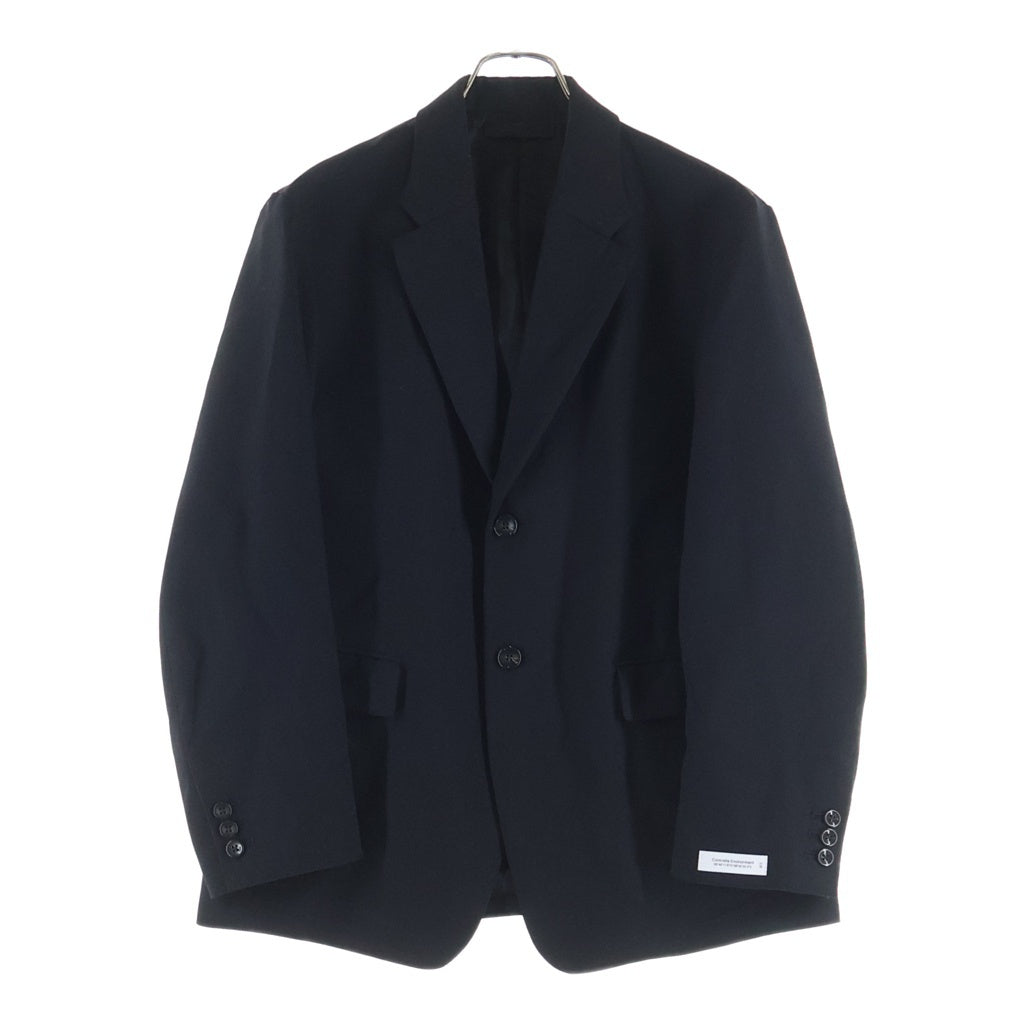 WTAPS(ダブルタップス) 26SS ACADEMY/JACKET/WOPL. SERGE アカデミー サージ シングルテーラードジャケット ブラック 261TQDT-JKM02