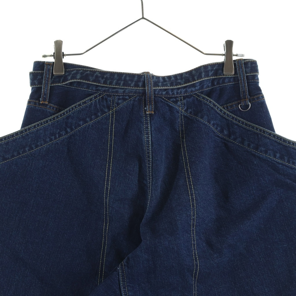 Sacai(サカイ) 25AW DENIM PANTS マルチポケット ジップフライ ベルテッドデニムパンツ インディゴ 25-03756M