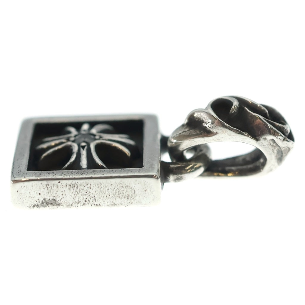CHROME HEARTS(クロムハーツ) FRAMED CH PLUS 1DIA フレームドCHプラス 1ダイヤ ペンダントトップ シルバー