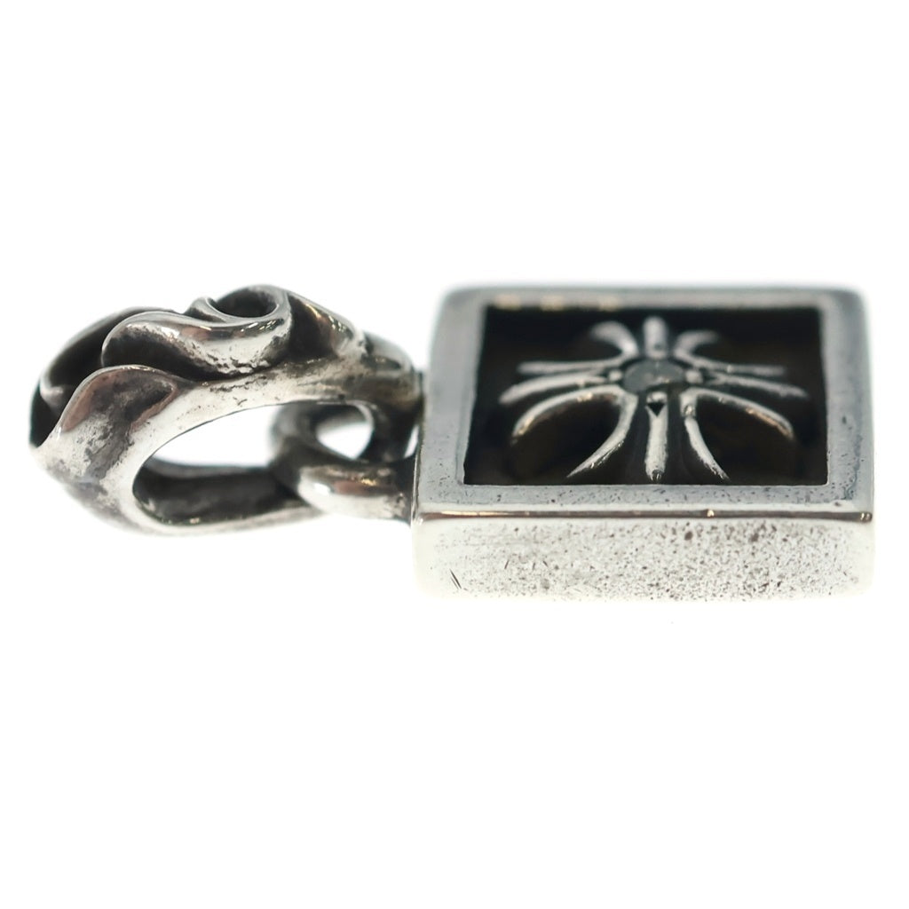 CHROME HEARTS(クロムハーツ) FRAMED CH PLUS 1DIA フレームドCHプラス 1ダイヤ ペンダントトップ シルバー