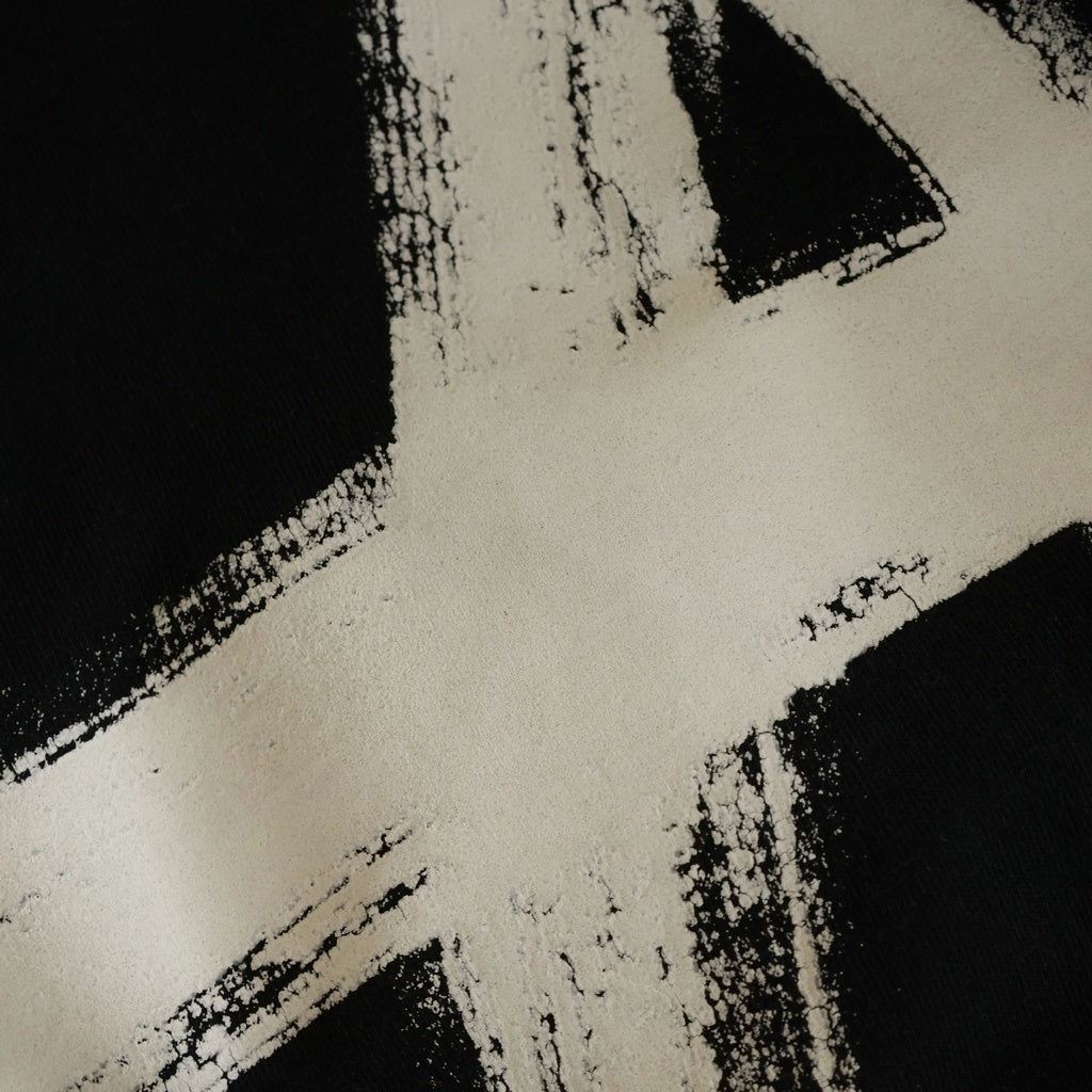 VETEMENTS(ヴェトモン) 22AW DOUBLE ANARCHY LOGO T-SHIRT ダブルアナーキー 両面ロゴプリント クルーネック半袖Tシャツ カットソー ブラック UA53TR500X