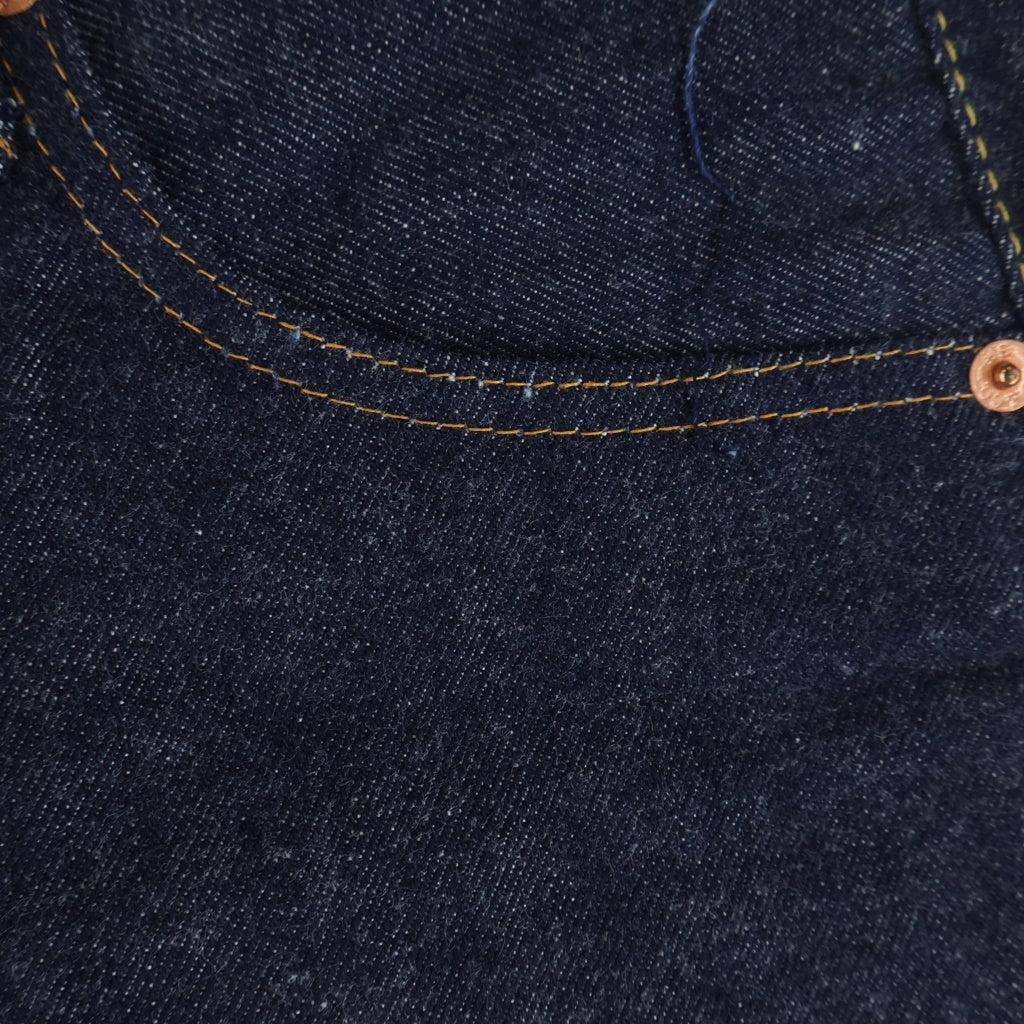 Levi's(リーバイス) 60S VINTAGE 501XX FINAL MODEL DEADSTOCK ギャラ無し 紙パッチ リベット無し 最終モデル ボタン裏E 不均等V BIGE Vステッチ ボタンフライ デニムパンツ