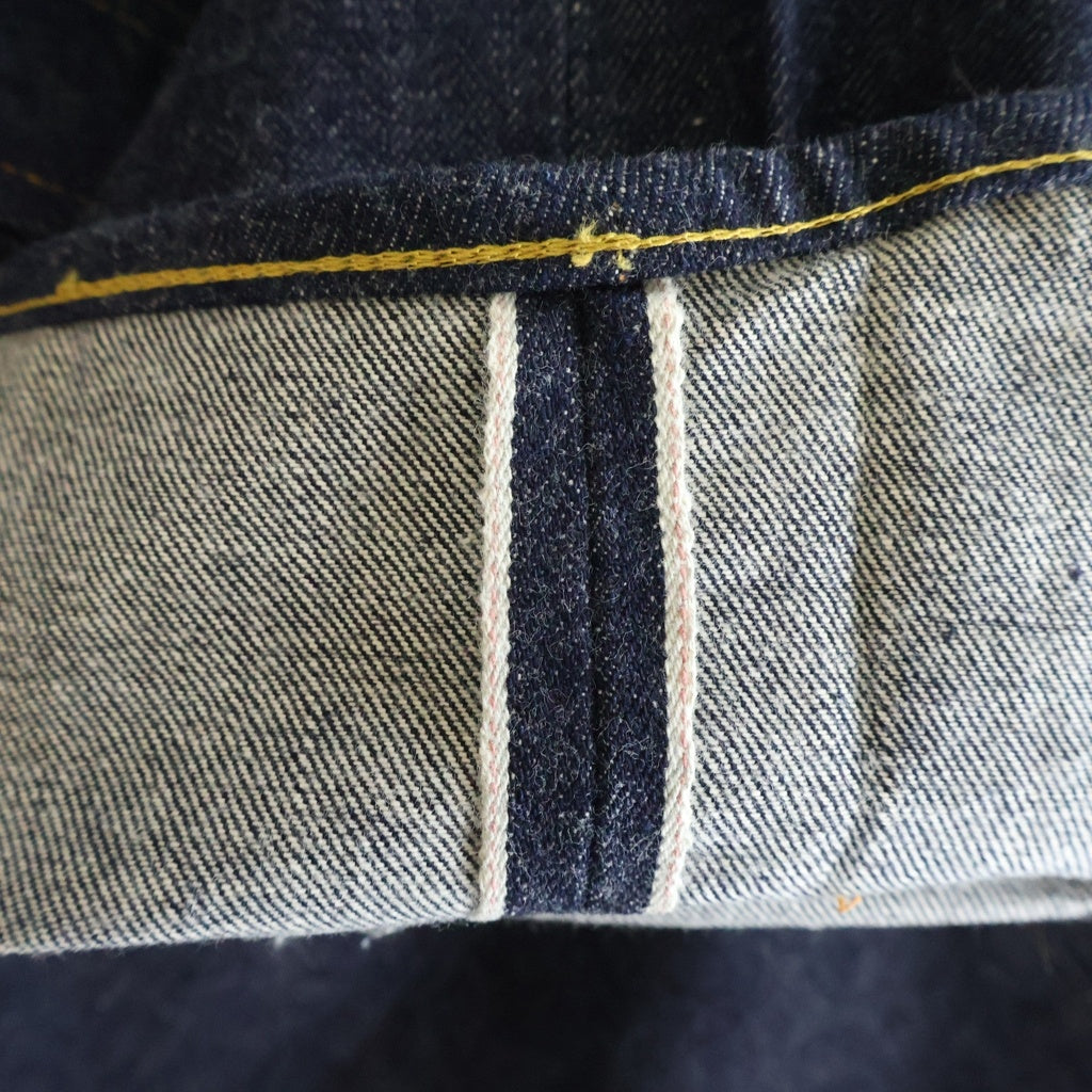 Levi's(リーバイス) 60S VINTAGE 501XX FINAL MODEL DEADSTOCK ギャラ無し 紙パッチ リベット無し 最終モデル ボタン裏E 不均等V BIGE Vステッチ ボタンフライ デニムパンツ