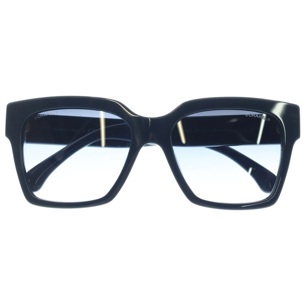 CHANEL(シャネル) BUTTERFLY SUNGLASSES サイドココマーク バタフライシェイプ サングラス アイウェア 眼鏡 ネイビー 5557-A