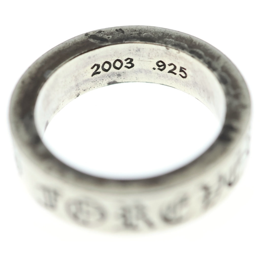 CHROME HEARTS(クロムハーツ) 6mm SPACER FOREVER 6mmスペーサーリング フォーエバーシルバーBCA337
