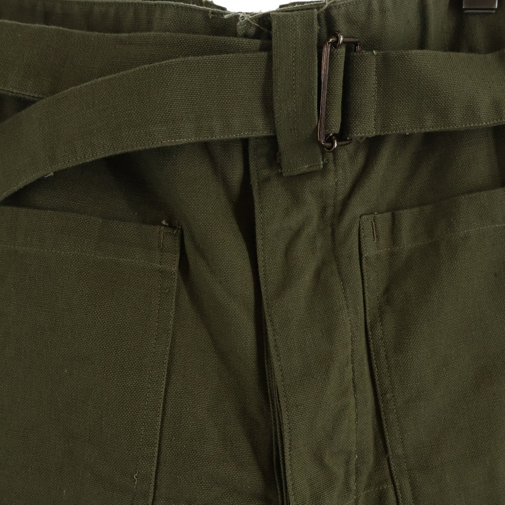 VINTAGE(ヴィンテージ) 50S VINTAGE MILITARY FRENCH ARMY M-38 前期型 ヴィンテージ ミリタリー フランス軍 モーターサイクルパンツ カーキ