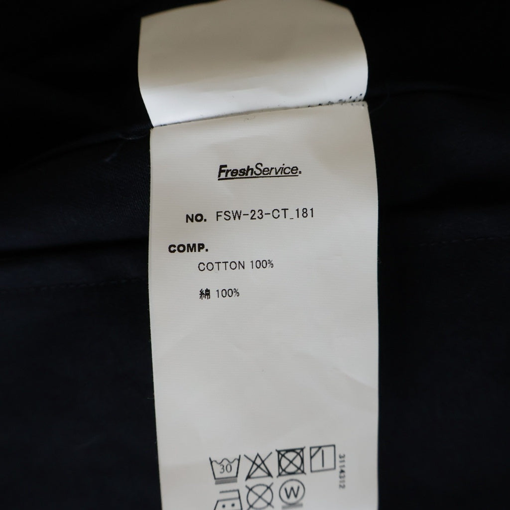 FreshService(フレッシュサービス) CORPORATE CHINO JACKET コーポレート テーラードチノジャケット ブラック FSW-23-CT_181