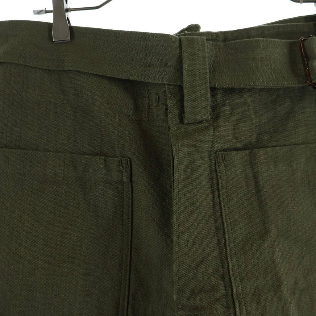 VINTAGE(ヴィンテージ) 50S VINTAGE MILITARY FRENCH ARMY M-38 前期型 ヴィンテージ ミリタリー フランス軍 モーターサイクルパンツ カーキ