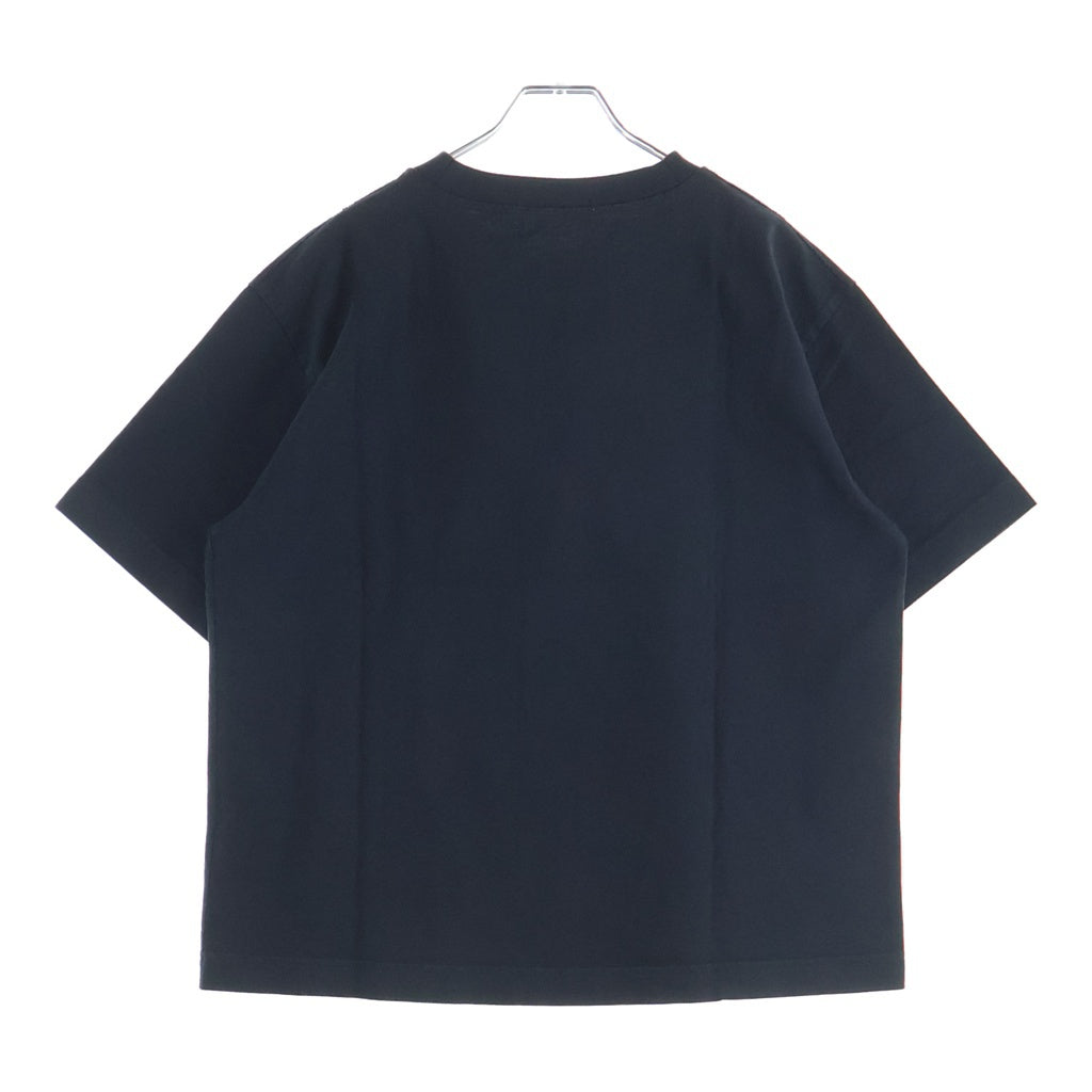 Acne Studios(アクネ ストゥディオズ) SHORT SLEEVE T-SHIRT ロゴプリント レギュラーフィット ショートスリーブ クルーネック半袖Tシャツカットソー ブラック AL0135 FN-WN-TSHI000196 レディース