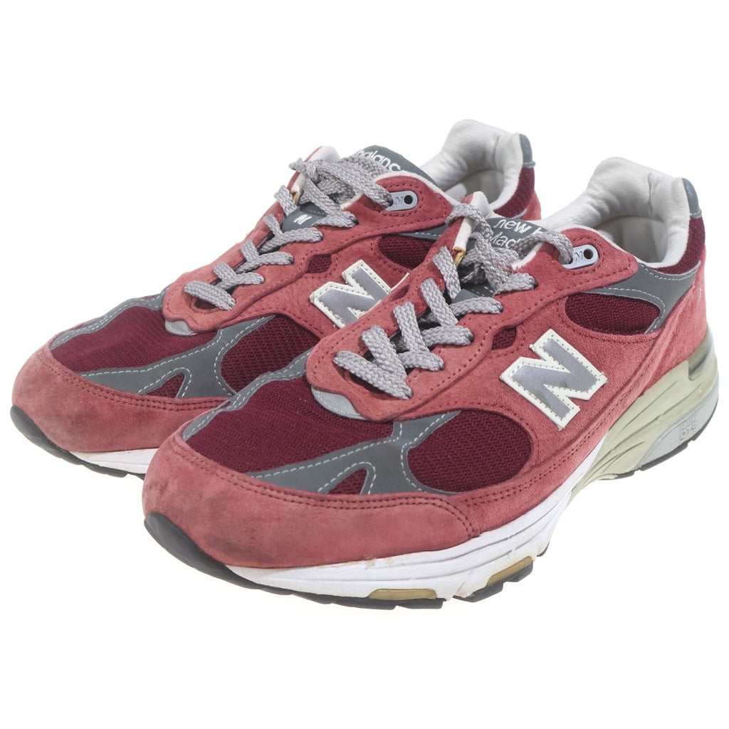 New Balance(ニューバランス) MR993BU 993 MADE IN USA BURGUNDY USA製 スエード ローカットスニーカー バーガンディ US9.5/27.5cm