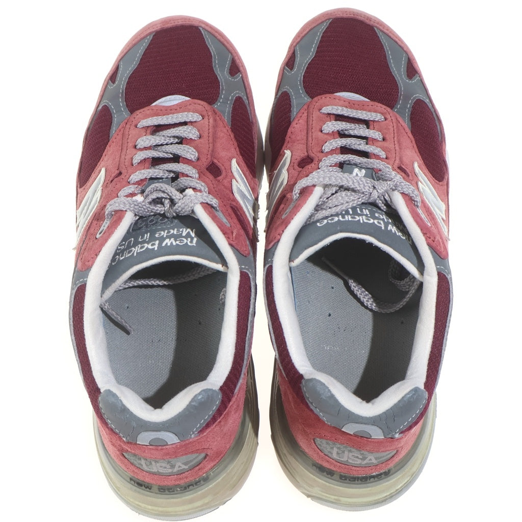 New Balance(ニューバランス) MR993BU 993 MADE IN USA BURGUNDY USA製 スエード ローカットスニーカー バーガンディ US9.5/27.5cm