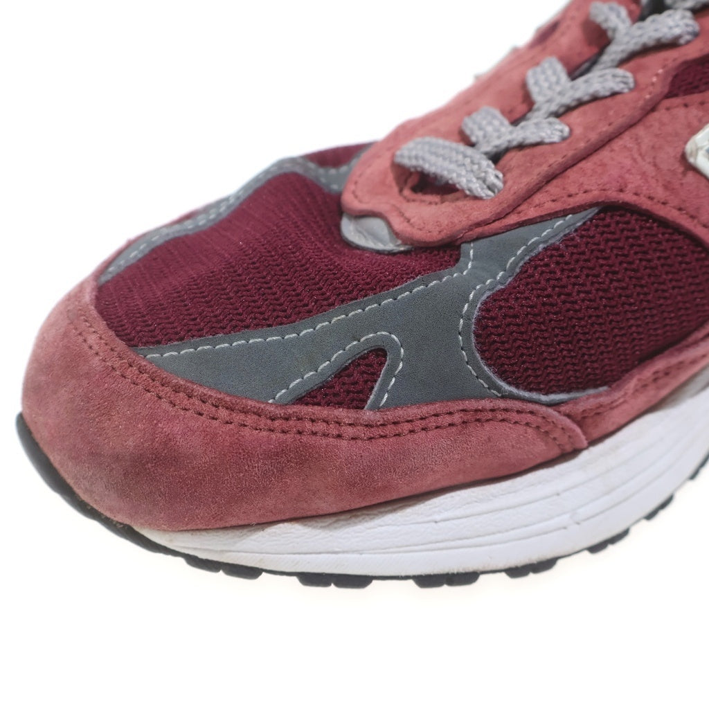 New Balance(ニューバランス) MR993BU 993 MADE IN USA BURGUNDY USA製 スエード ローカットスニーカー バーガンディ US9.5/27.5cm