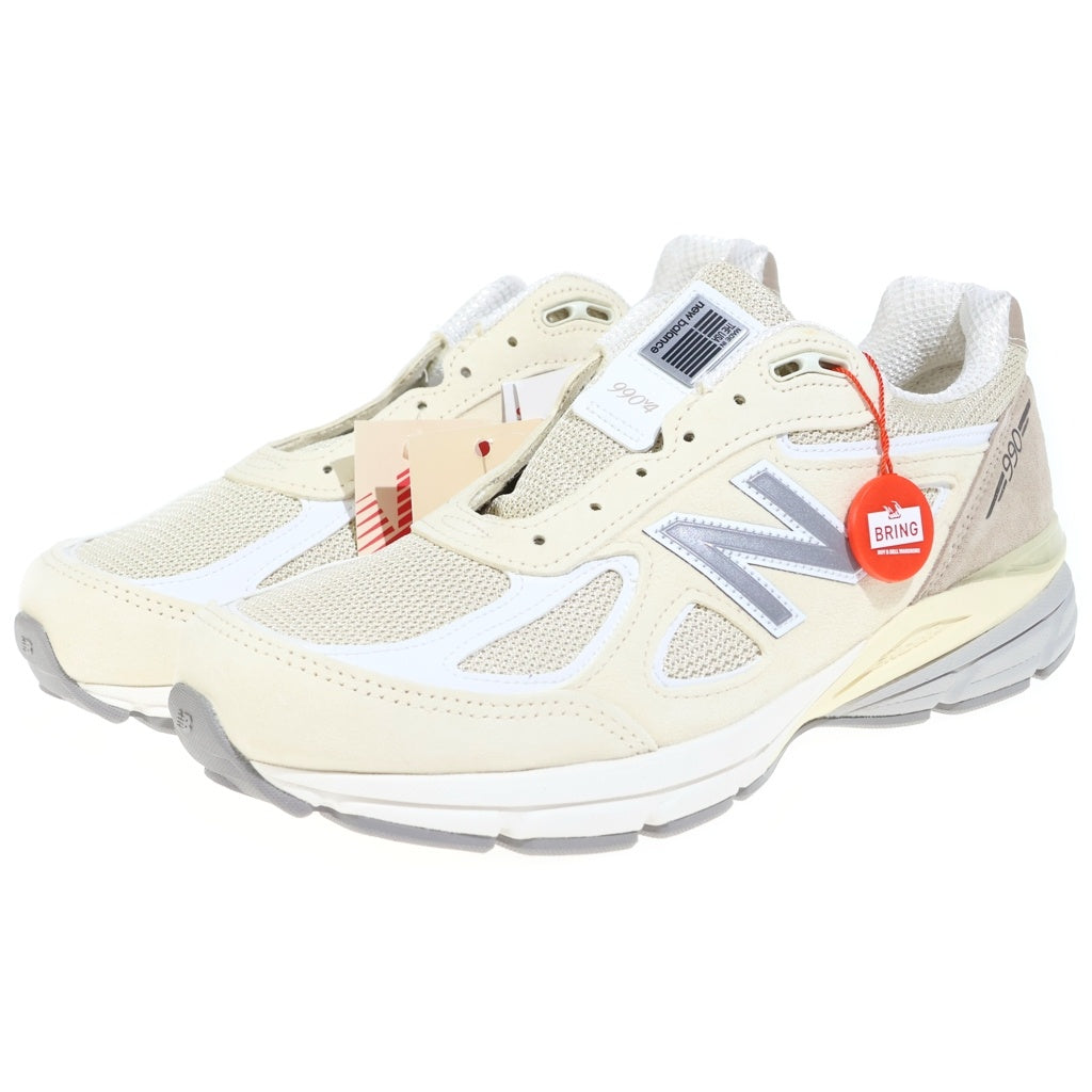 New Balance(ニューバランス) U990TE4 USA製 スエード メッシュ ローカットスニーカー ベージュ US9.5/27.5cm