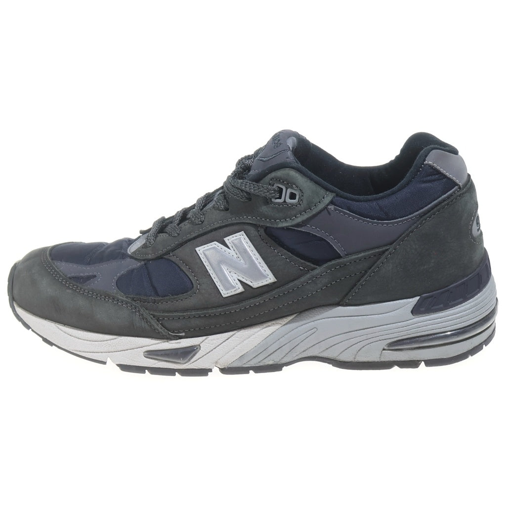 New Balance(ニューバランス) ×BEAMS PLUS M991DGG ビームスプラス スウェードレザーローカットスニーカー ブラック/カーキ US9.5/27.5cm