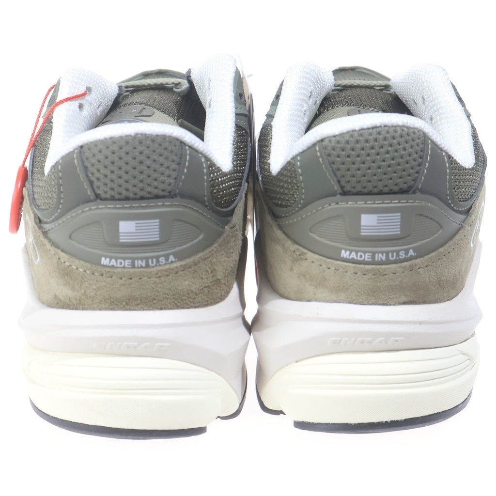 New Balance(ニューバランス) U990TB6 USA製 スエード メッシュ ローカットスニーカー カーキ US9.5/27.5cm