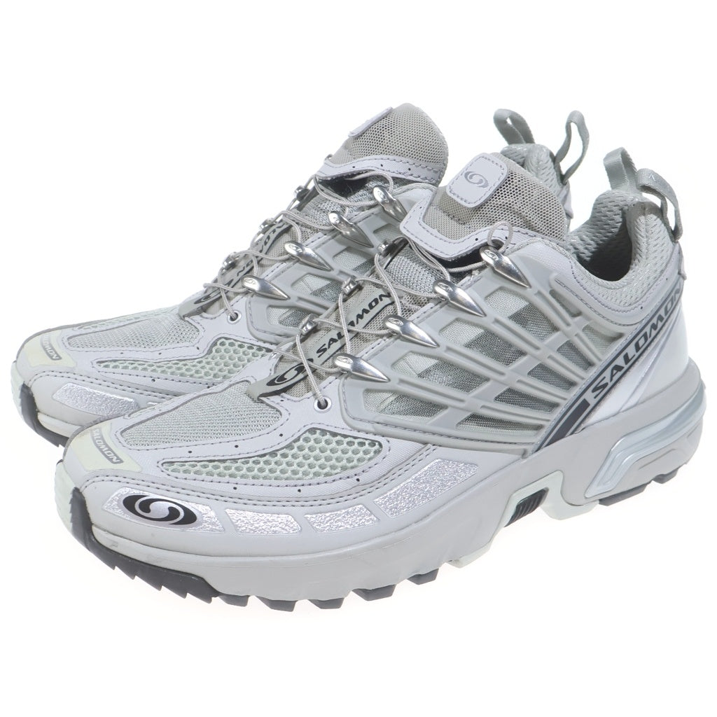 SALOMON(サロモン) ACS PRO エーシーエスプロ ローカットスニーカー グレー/シルバー US8.5/26.5cm 472991