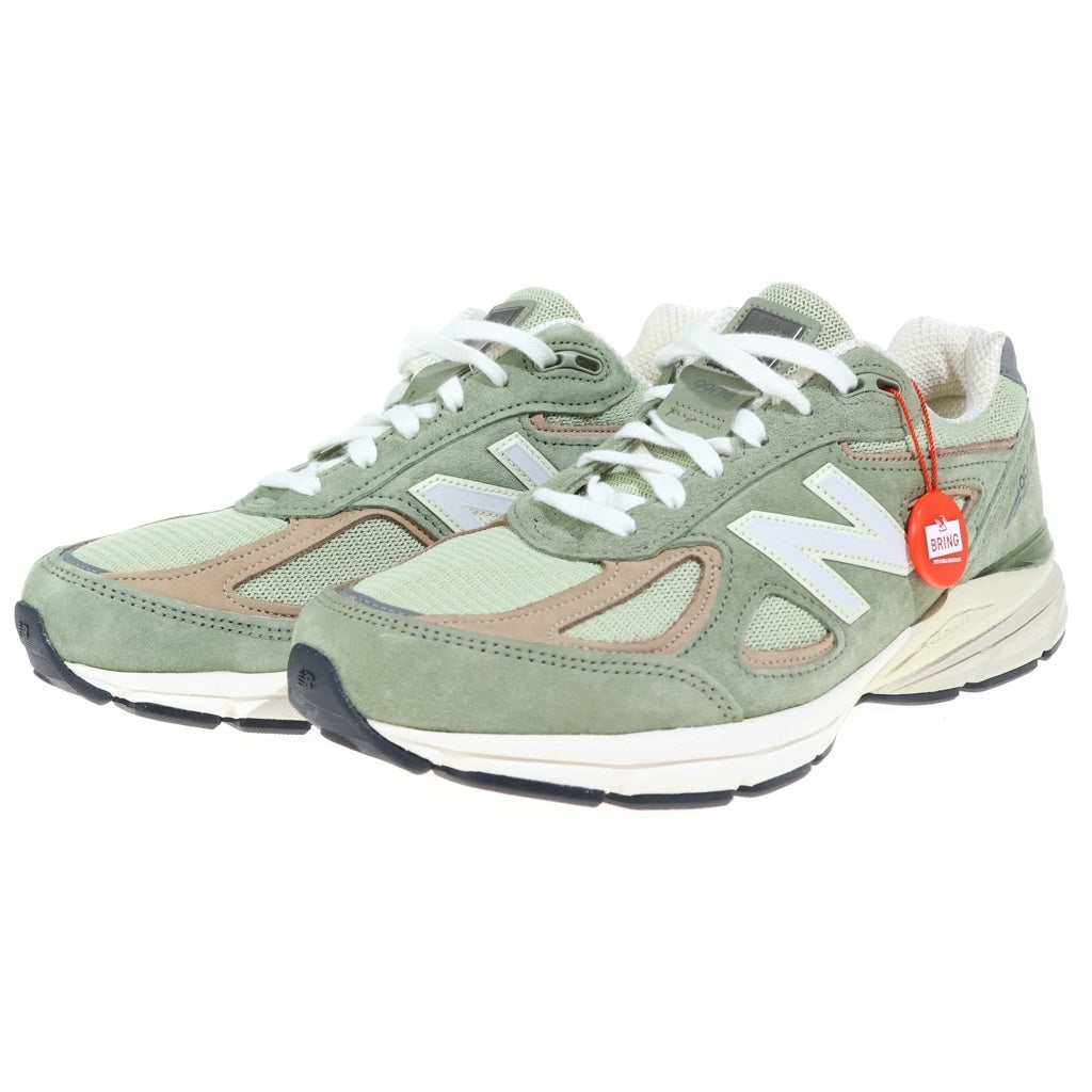 New Balance(ニューバランス) U990GT4 スエードメッシュ ローカットスニーカー グリーン US9.5/27.5cm