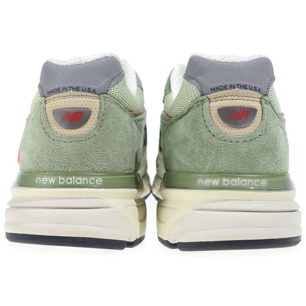 New Balance(ニューバランス) U990GT4 スエードメッシュ ローカットスニーカー グリーン US9.5/27.5cm