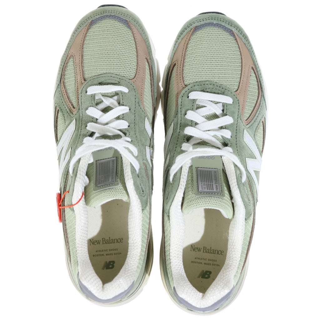 New Balance(ニューバランス) U990GT4 スエードメッシュ ローカットスニーカー グリーン US9.5/27.5cm