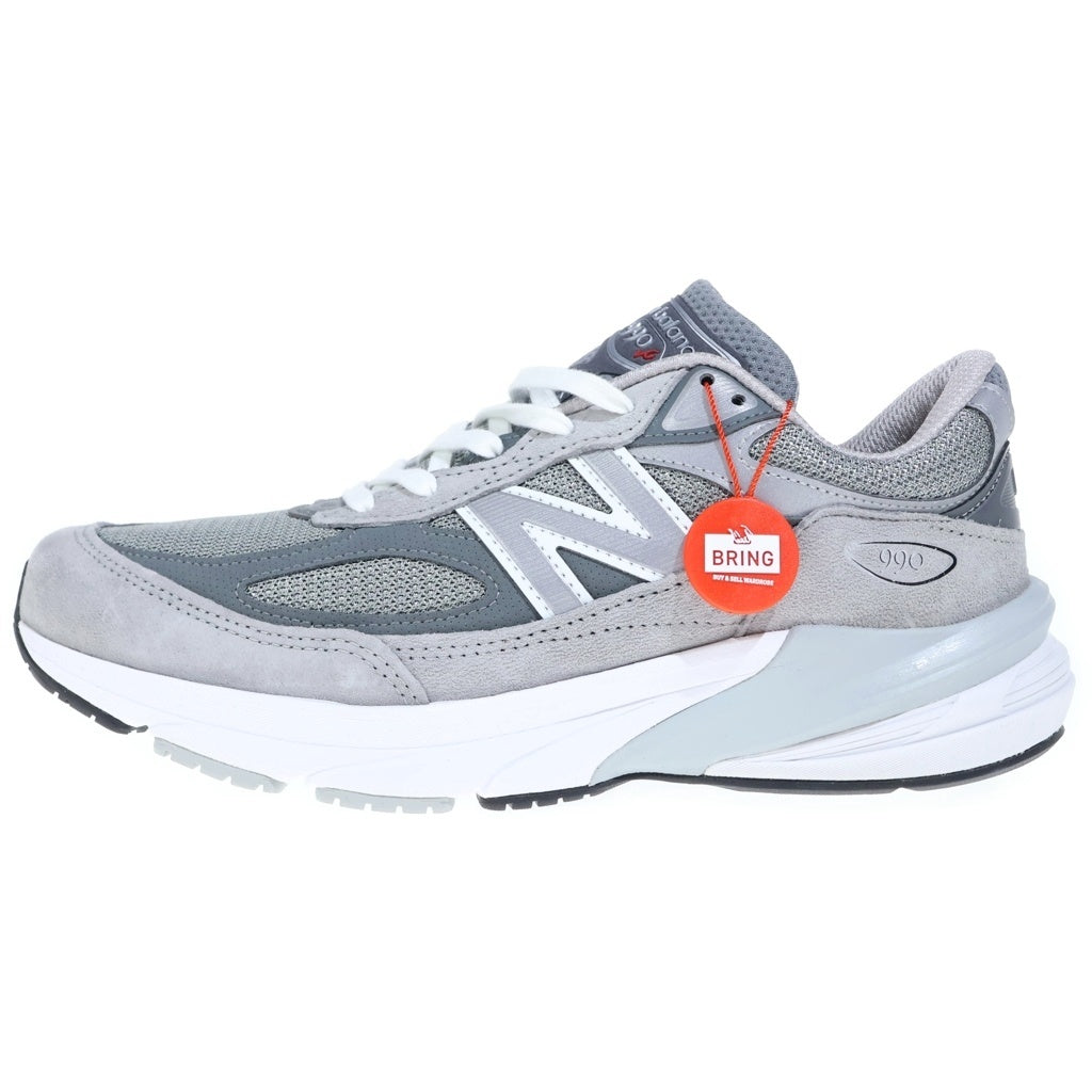 New Balance(ニューバランス) M990GL6 スエードメッシュ ローカットスニーカー グレー US9/27cm