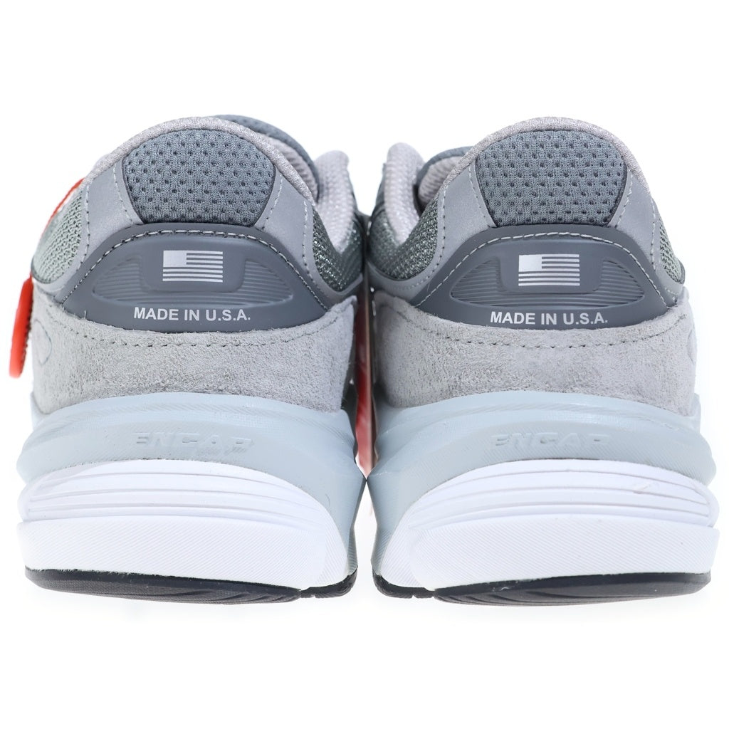 New Balance(ニューバランス) M990GL6 スエードメッシュ ローカットスニーカー グレー US9/27cm