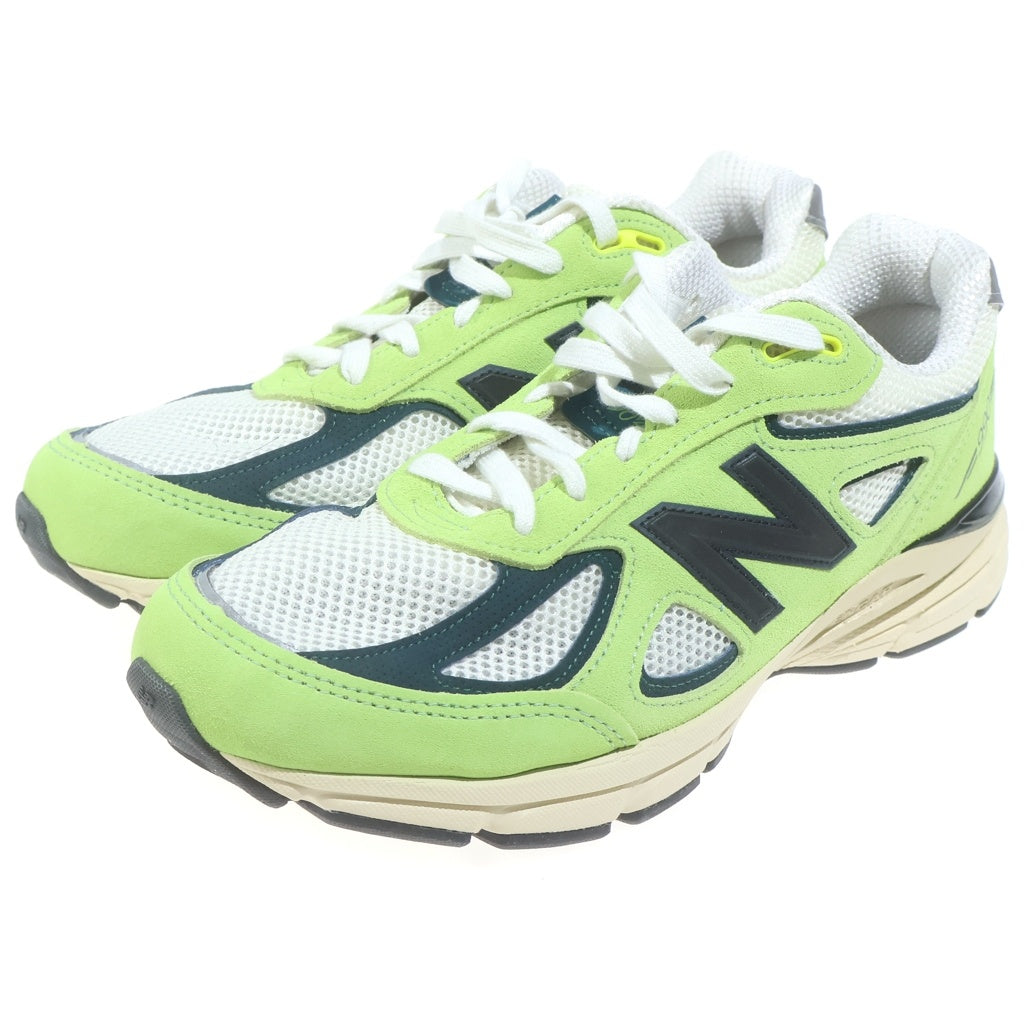 New Balance(ニューバランス) U990NB4 USA製 スエードメッシュ ローカットスニーカー グリーン US9/27cm