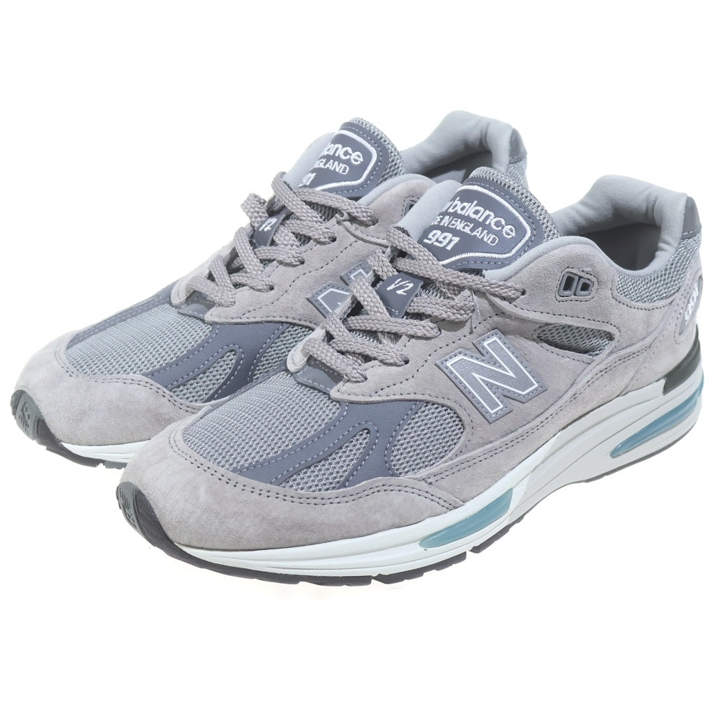 New Balance(ニューバランス) U991GL2 USA製 スエードメッシュ ローカットスニーカー グレー US9/27cm