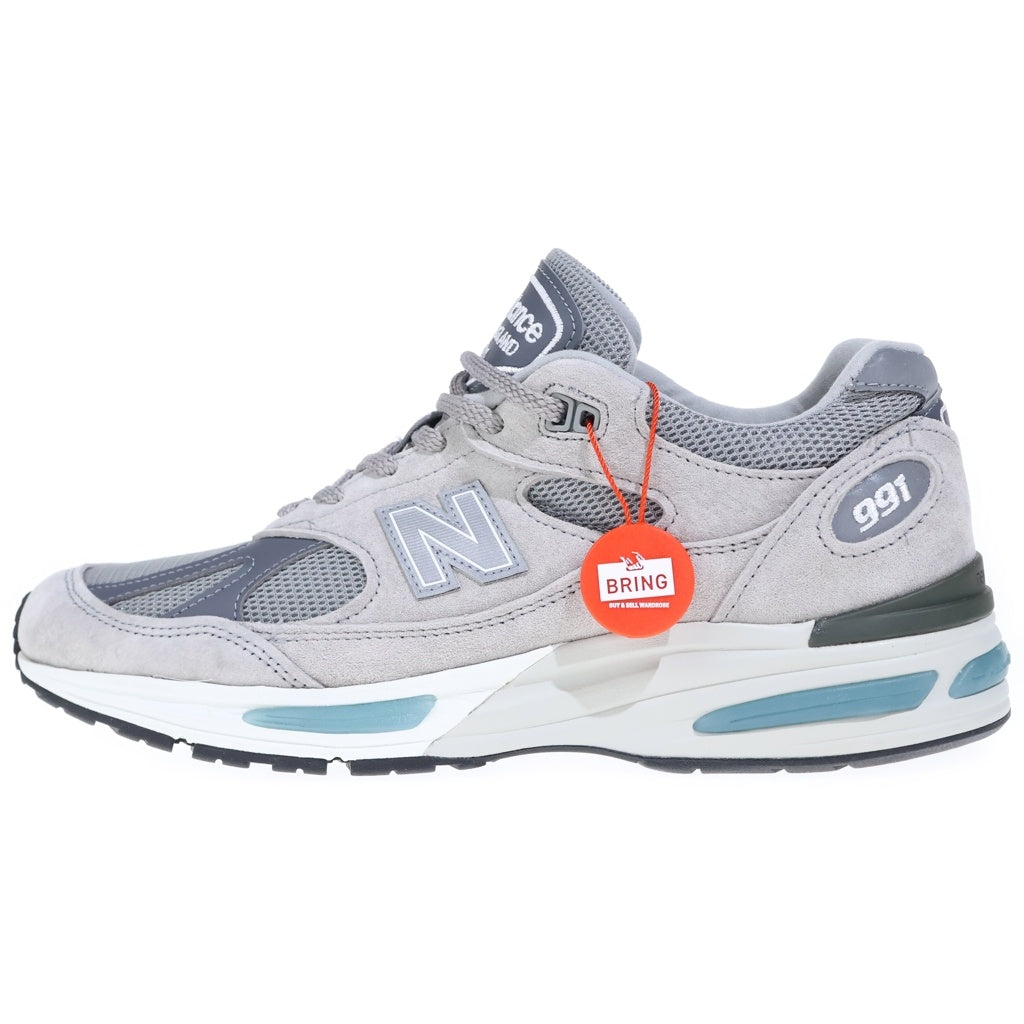 New Balance(ニューバランス) U991GL2 スエードメッシュ ローカットスニーカー グレー US9/27cm