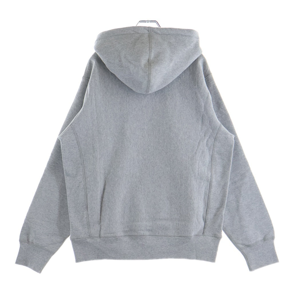 SUPREME(シュプリーム) 17AW Box Logo Hooded Sweatshirt ボックスロゴ プルオーバーパーカー フーディー グレー/オレンジ