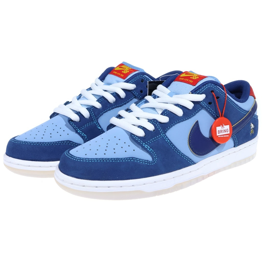 NIKE SB(ナイキエスビー) ×WHY SO SAD? DUNK LOW COASTAL BLUE ダンク ワイ ソー サッド ローカットスニーカー ブルー US8.5/26.5cm DX5549-400
