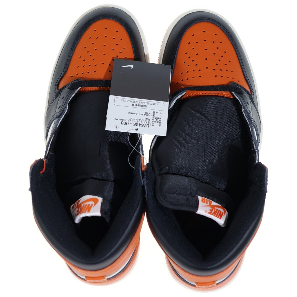 NIKE(ナイキ) AIR JORDAN 1 RETRO HIGH OG Shattered Backboard エアジョーダン1 レトロ シャッタードバックボード ハイカットスニーカー US8.5/26.5cm DZ5485-008