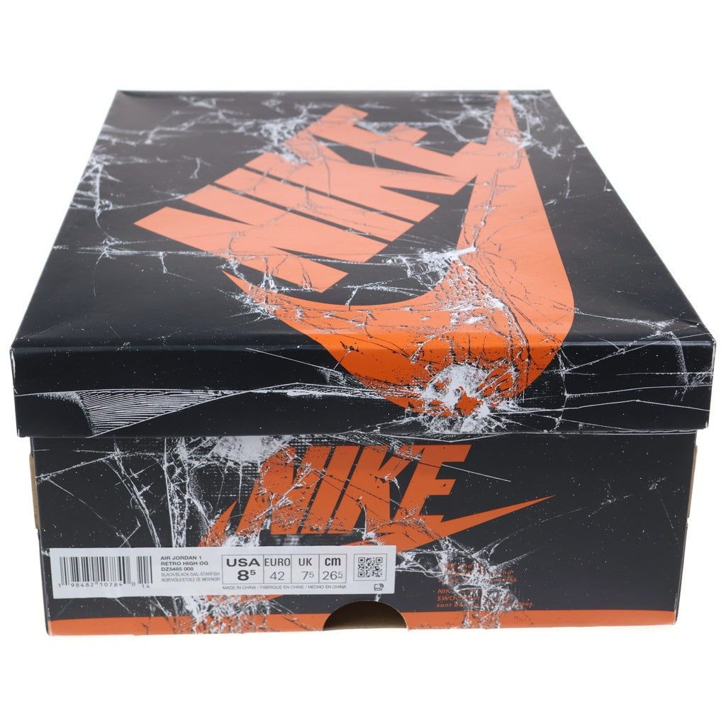NIKE(ナイキ) AIR JORDAN 1 RETRO HIGH OG Shattered Backboard エアジョーダン1 レトロ シャッタードバックボード ハイカットスニーカー US8.5/26.5cm DZ5485-008